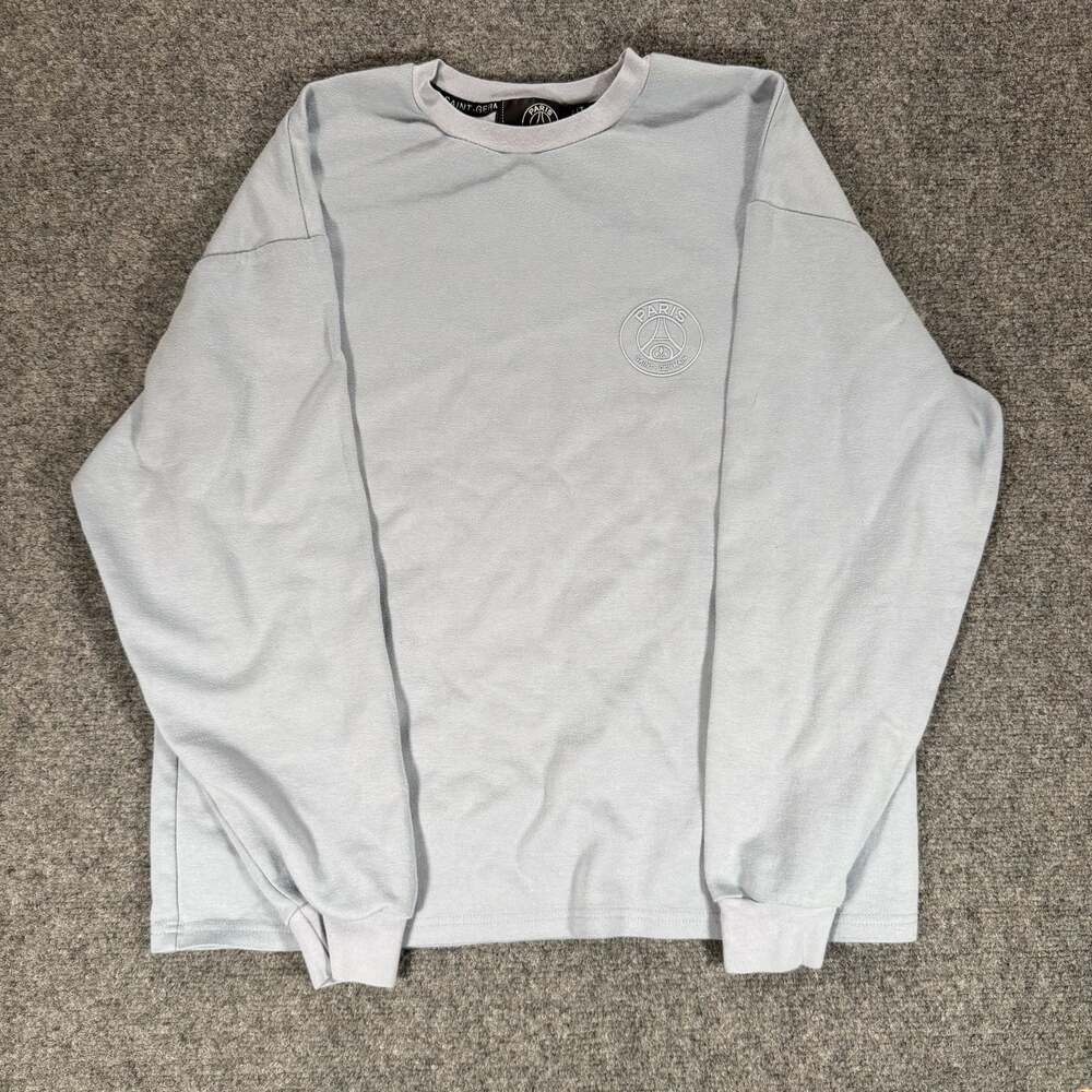 Paris Saint-Germain PSG Long Sleeve Shirt Blue Size L